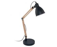 EGLO TORONA 1 Tischleuchte, Stahl, 28 W, schwarz