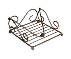 Ambiente Haus 95215 Serviettenhalter 18 cm antikbraun