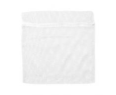 Compactor, Wäschebeutel mit Reißverschluss für Waschmaschinen, groß, Polyester, weiß, Large