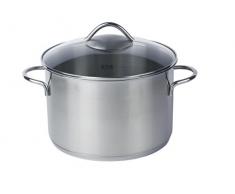 Fissler vienna / Edelstahl-Topf (Ø 20 cm, 3,6 L) Kochtopf mit Glas-Deckel,backofen-& spülmaschinengeeignet alle Herdarten, Induktion
