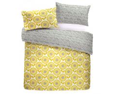 FusionÂ -Â AdaÂ -Â Easy Care Bettbezug SetÂ -Â Single, Ocker