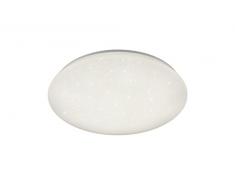 Reality Leuchten R62603000 Potz A+, LED Deckenleuchte, Acryl, 21 watts, Integriert, Weiß, 56 x 56 x 13.5 cm [Energieklasse A+]