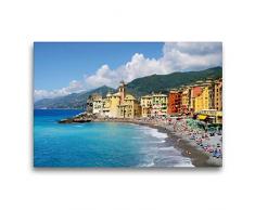 Premium Textil-Leinwand 75 x 50 cm Quer-Format Basilica di Santa Maria Assunta | Wandbild, HD-Bild auf Keilrahmen, Fertigbild auf hochwertigem Vlies, Leinwanddruck von LianeM