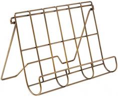 Garden Trading Brompton Kochbuchständer, Eisen, antik Messing Finish, One Size