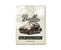 Nostalgic-Art 14298 Volkswagen - VW Retro Beetle, Magnet 8x6 cm