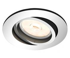 Philips Donegal Einbaustrahler, Fassung GU10, rund chromfarben