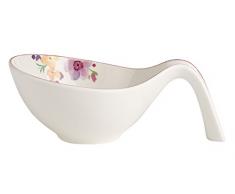 Villeroy & Boch Mariefleur Gifts Schale mit Griff, Premium Porzellan, Bunt, 0.6
