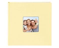 Goldbuch Foto Einsteckalbum Living Sand, Fotoalbum für 200 Fotos im Format 10 x 15 cm, Memoalbum mit Bildausschnitt, Fotobuch mit Einband in Leinenoptik, Album zum Einstecken, 17 195, Papier, Beige