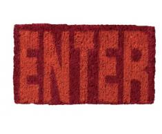 YOUNG GENERATION Shoe MAX YH 101065 M Kokos Fussmatte mit Rutschfester Latexunterseite ca. 37 x 22 cm Enter