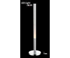 WOFI Stehleuchte, 1-flammig Atkins 1 x LED / 11 W, 25 x 100 x 25 cm, 3000 k, 800 lm, Energieeffizenz