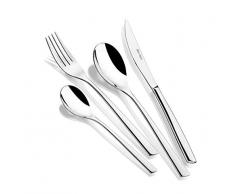 BRA Bari Set aus 113 Teilen aus Edelstahl, mit Steakmesser, 12 Personen