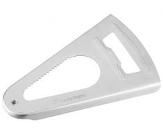 Stanley Rogers Multiöffner, Deckelöffner mit aus Edelstahl, Universalöffner inklusive Kapselheber, Dosenlöcher und Flaschenöffner (Farbe: Silber), Menge: 1 Stück