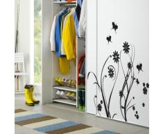 Indigos WG10181-80 Wandtattoo W181 Schmetterlinge Wandaufkleber 80 x 72 cm, Braun