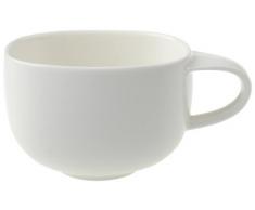 Villeroy & Boch Urban Nature Tasse, 240 ml, Höhe: 6 cm, Premium Porzellan, Weiß