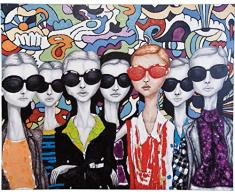 Kare Ölbild Sunglasses, 120x150 cm