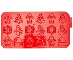 Städter 256804 Backform, Silikon, Rot