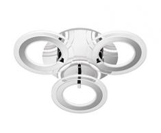 WOFI A+ Deckenleuchte Metall 9 W Integriert, Chrom 9146.03.01.0000