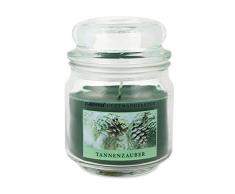 pajoma Duftkerze Tannenzauber Sweet Christmas Edition im Bonbonglas, 248 g, Premium Kerze zum verschließen, für Circa 55 Stunden, Kerze perfekt für Weihnachten