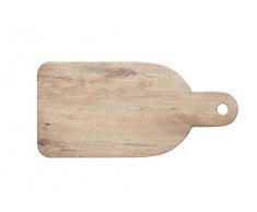 Kitchen Craft Servierbrett Holzeffekt 34.5x16.5cm, Melamin, Braun, 28 x 18 x 18 cm