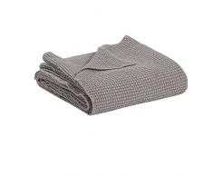 Vivaraise Bettüberwurf Maia gewittergrau 180 x 260 cm