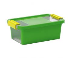 Kis Aufbewahrungsbox Bi Box 3 Liter in grün-transparent, Plastik, 16x26.5x10 cm