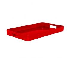 ZAK Gallery Tablett M, 43 x 29 cm, rot