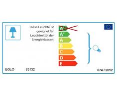 EGLO Wandleuchte, Metall, E27, WeiÃ