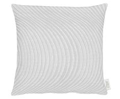 APELT Kissenhülle, Polyester, hellgrau, 40 x 40 x 0.2 cm