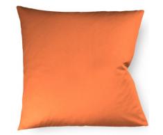 fleuresse Colours Kissenbezug, Mako Satin, terra, 40 x 40 cm