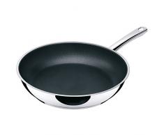 Silit Secura Bratpfanne, 28 cm, Edelstahl beschichtet, Edelstahlgriff, indutkionsgeeignet, PFOA frei