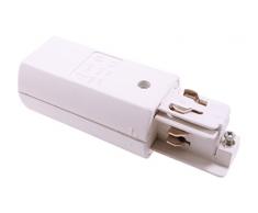 Deko-Light Schienensystem 3-Phasen 230 V, Einspeiser quadratisch left, 220-240 V AC/50-60 Hz 555511