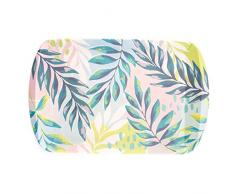 Cambridge CM06339 großes Serviertablett aus umweltfreundlichem Bambus, Kayan-Druck, Kunststoff, Rechteckschale (40 cm)
