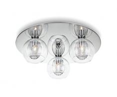 Philips myLiving Coda Deckenleuchte, 3-flammig, Glas, 3823311E0