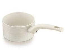 Beka Argilo Stielkasserolle, Aluminium, grauweiß, 14 cm