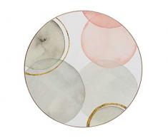 Creative Tops Platzsets mit Kork-Rückseite, bedruckt, rund, Kork, Coasters