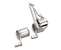 LACOR 60335 Käsereibe, 2 Schneiden, rostfrei