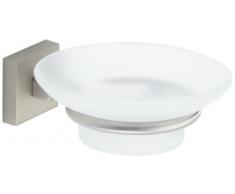 Tiger Melbourne Seifenschale, Edelstahl gebürstet, Sicherheitsglas