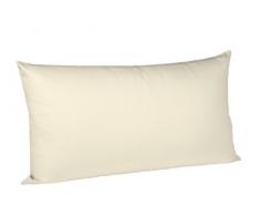 Fleuresse 9200 colours Interlock Jersey Kissenbezug aus 100% Baumwolle, Oekotex Standard 100, 40 x 80 cm, creme