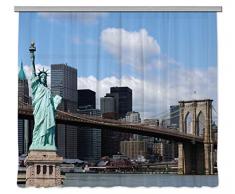 AG Design Kinderzimmer Gardine/Vorhang, Stoff, Mehrfarbig, 0.1 x 280 x 245 cm