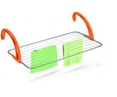 Casabriko Wäscheständer Balcone 105x55x4.5 cm Arancio/INOX