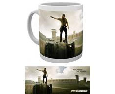 empireposter Walking Dead - Prison - Keramik Tasse - Größe Ø8,5 H9,5cm