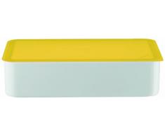 Arzberg Form 3330 Küchenfreunde Frischebox mit Kunsstoffdeckel 15 x 25cm, gelb