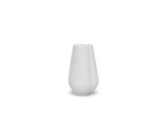 Cooee Design Clover 11cm White Vase, Keramik, Weiß, 7 cm