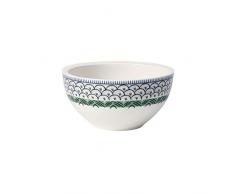 Villeroy & Boch Casale Bella Schale, Premium Porzellan, Blue/White/Green, 19.6 x 17.8 x 12.8 cm
