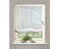 Home Fashion 69941-101 Raffrollo Voile, 140 x 80 cm, weiÃ