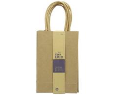 docrafts Bare Basics Small Kraft Geschenk Staubsaugerbeutel, 5 Stück