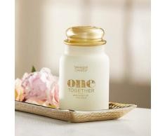 YANKEE CANDLE ONE Together Kerze im Glas, weiß, Large