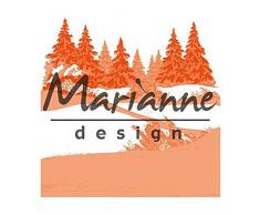 Marianne Design Ordner Winterwood, Plastik, Orange, 22 x 17 x 0.5 cm