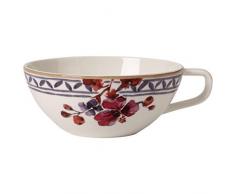 Villeroy & Boch - Artesano Provencal Lavendel Teetasse, Tasse in stilvollem Lavendel aus Premium Porzellan, spülmaschinenfest, 240 ml
