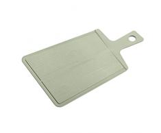 koziol Schneidebrett Snap 2.0, Kunststoff, eucalyptus green, 49.2 x 27.8 x 0.8 cm